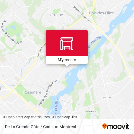 De La Grande-Côte / Cadieux plan