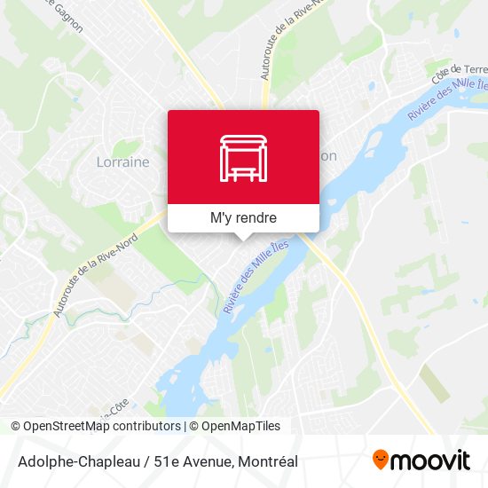 Adolphe-Chapleau / 51e Avenue plan