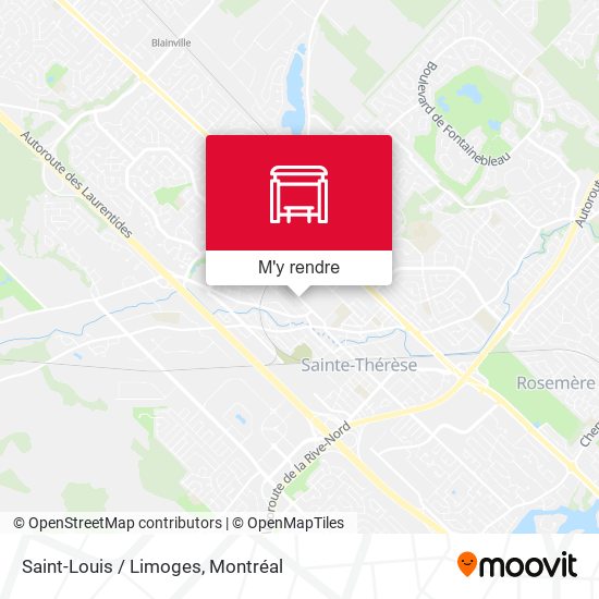Saint-Louis / Limoges plan