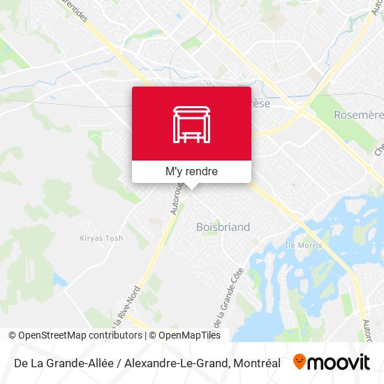 De La Grande-Allée / Alexandre-Le-Grand plan