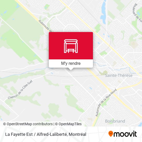 La Fayette Est / Alfred-Laliberté plan