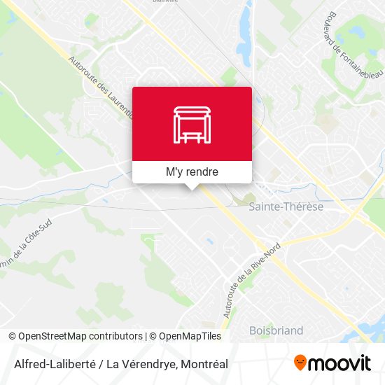 Alfred-Laliberté / La Vérendrye plan