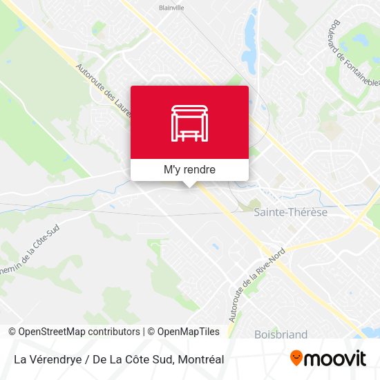 La Vérendrye / De La Côte Sud plan