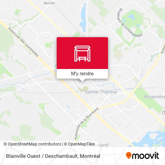 Blainville Ouest / Deschambault plan
