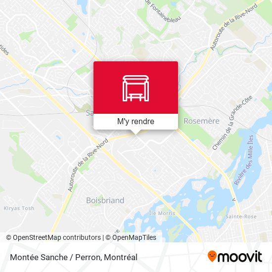 Montée Sanche / Perron plan