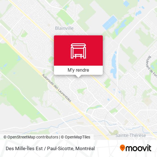 Des Mille-Îles Est / Paul-Sicotte plan