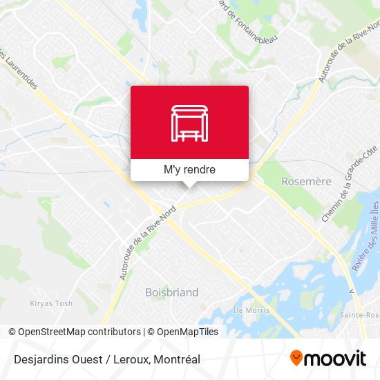 Desjardins Ouest / Leroux plan