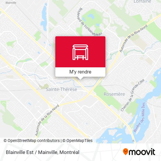 Blainville Est / Mainville plan
