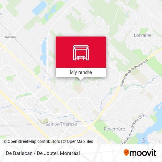 De Batiscan / De Joutel plan