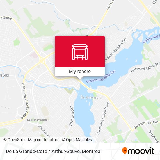 De La Grande-Côte / Arthur-Sauvé plan