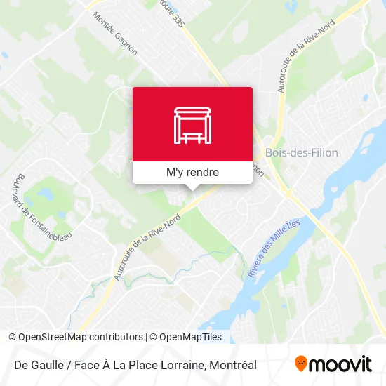 De Gaulle / Face À La Place Lorraine plan