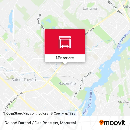 Roland-Durand / Des Roitelets plan