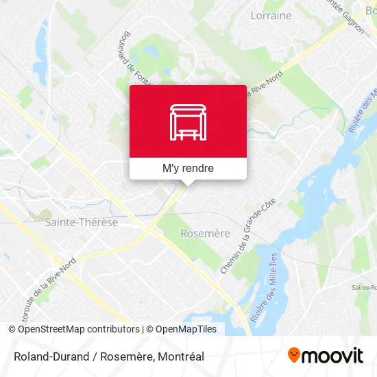 Roland-Durand / Rosemère plan