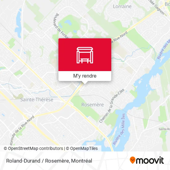 Roland-Durand / Rosemère plan