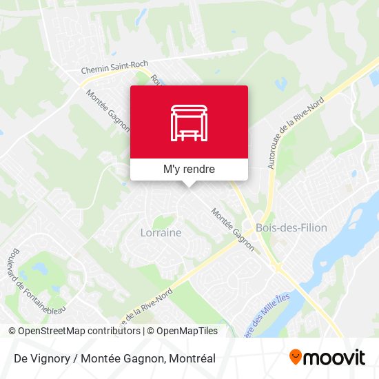 De Vignory / Montée Gagnon plan