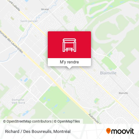 Richard / Des Bouvreuils plan