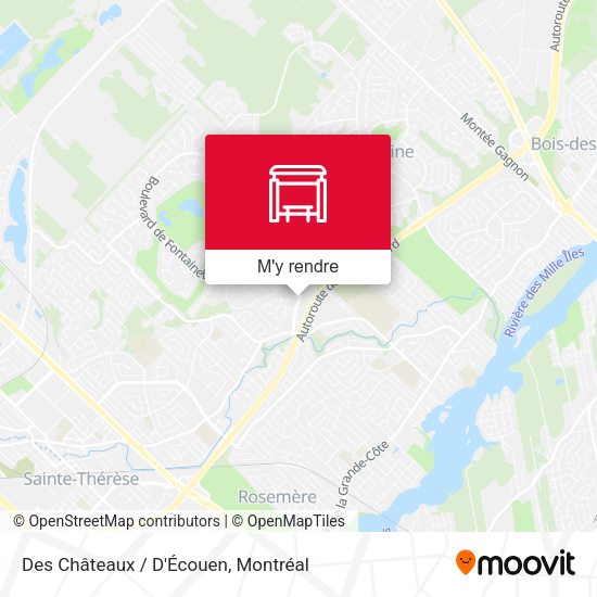 Des Châteaux / D'Écouen plan
