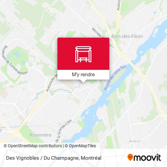 Des Vignobles / Du Champagne plan