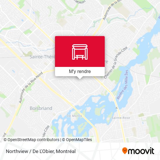 Northview / De L'Obier plan