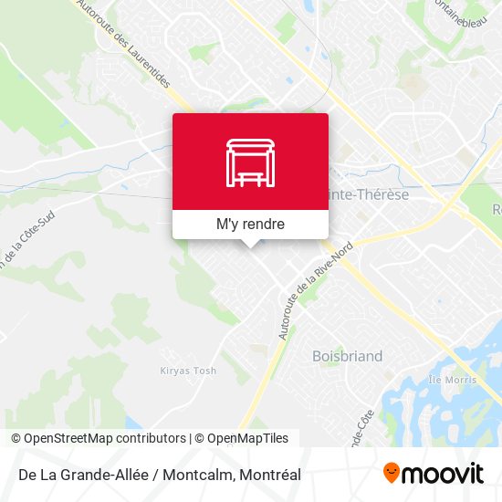 De La Grande-Allée / Montcalm plan