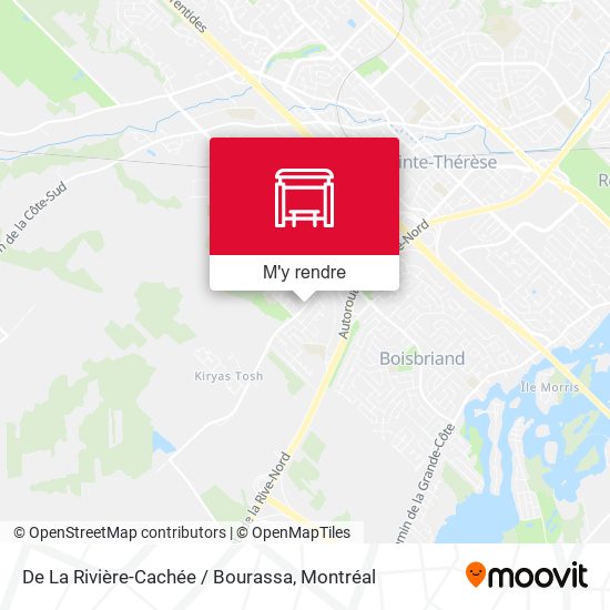 De La Rivière-Cachée / Bourassa plan