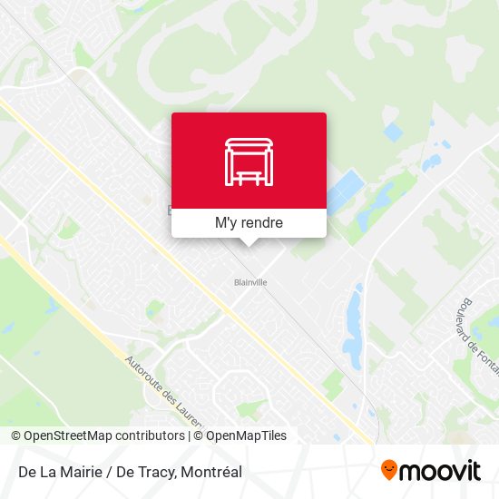 De La Mairie / De Tracy plan