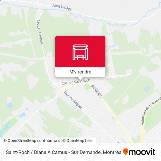 Saint-Roch / Diane À Camus - Sur Demande plan