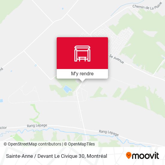 Sainte-Anne / Devant Le Civique 30 plan