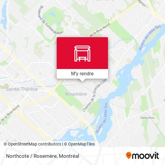 Northcote / Rosemère plan