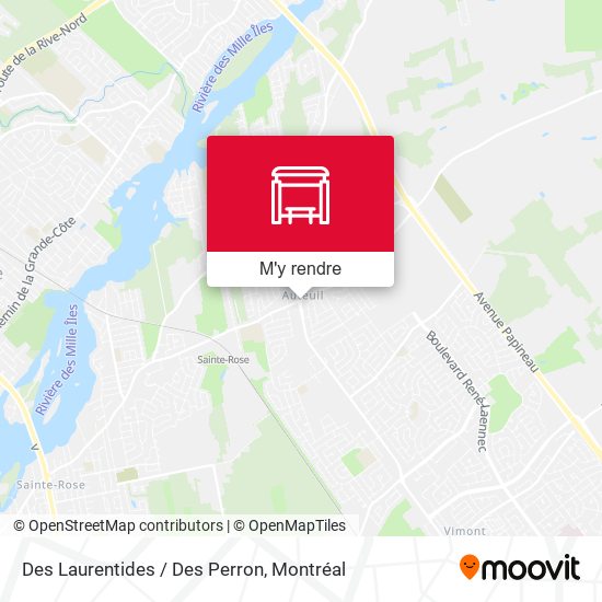 Des Laurentides / Des Perron plan
