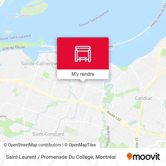 Saint-Laurent / Promenade Du Collège plan