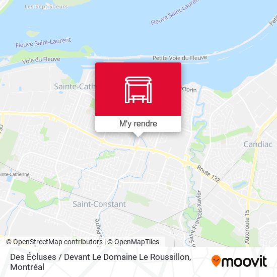 Des Écluses / Devant Le Domaine Le Roussillon plan