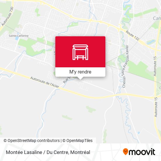 Montée Lasaline / Du Centre plan