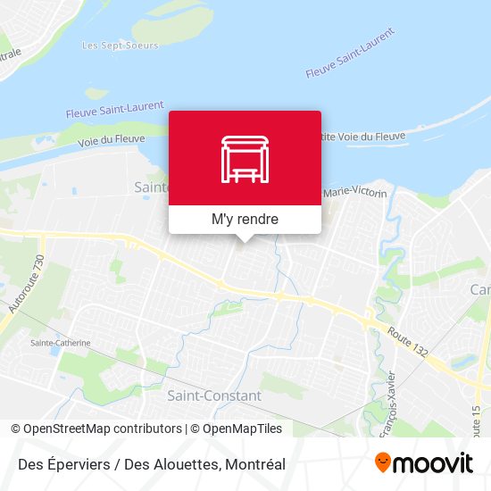 Des Éperviers / Des Alouettes plan