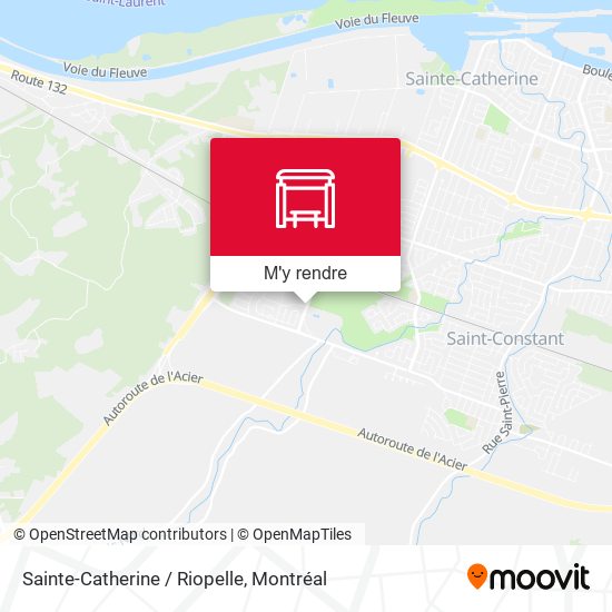 Sainte-Catherine / Riopelle plan