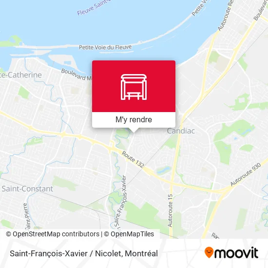 Saint-François-Xavier / Nicolet plan