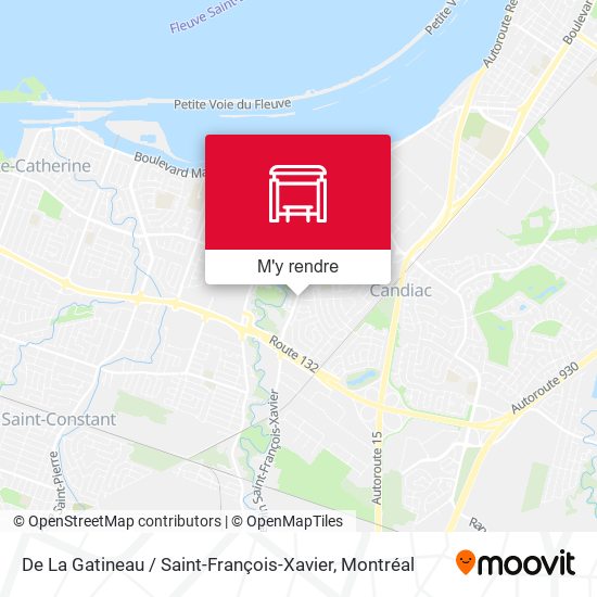 De La Gatineau / Saint-François-Xavier plan