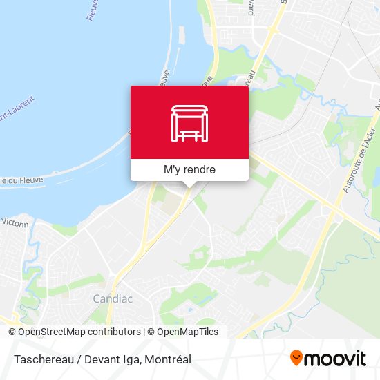 Taschereau / Devant Iga plan