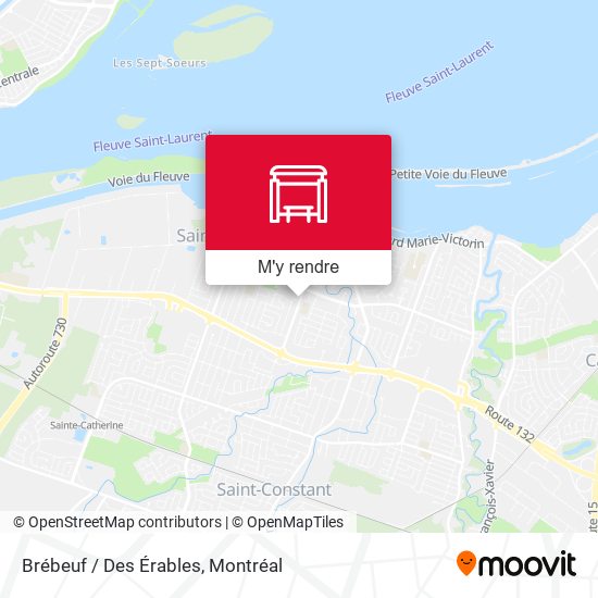 Brébeuf / Des Érables plan