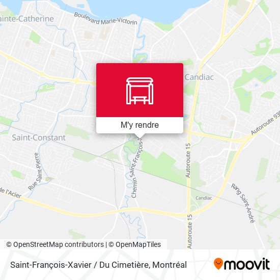 Saint-François-Xavier / Du Cimetière plan