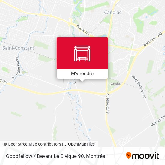 Goodfellow / Devant Le Civique 90 plan