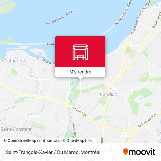 Saint-François-Xavier / Du Maroc plan