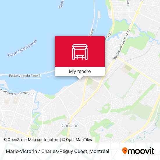 Marie-Victorin / Charles-Péguy Ouest plan