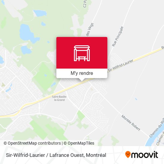 Sir-Wilfrid-Laurier / Lafrance Ouest plan