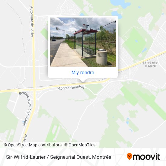 Sir-Wilfrid-Laurier / Seigneurial Ouest plan