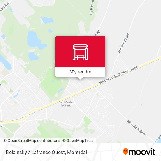 Belainsky / Lafrance Ouest plan