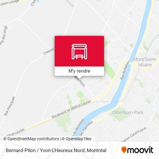 Bernard-Pilon / Yvon-L'Heureux Nord plan