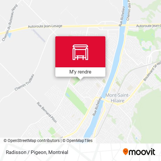 Radisson / Pigeon plan
