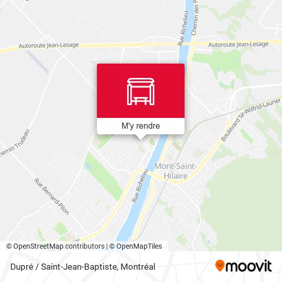 Dupré / Saint-Jean-Baptiste plan