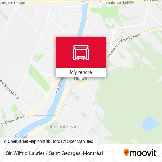 Sir-Wilfrid-Laurier / Saint-Georges plan